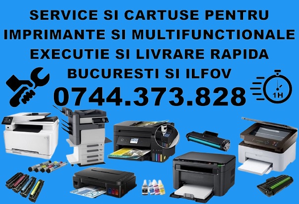 Service imprimante pentru birouri mici in Bucuresti si Ilfov.
