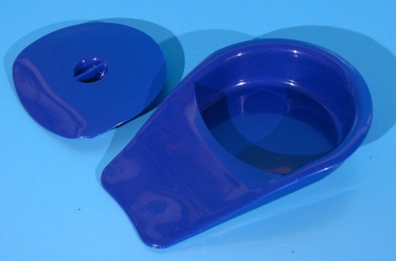 Plosca medicala pentru pacienti imobilizati cu capac