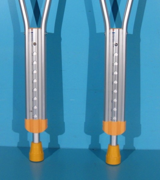 Carje cu sprijin subaxilar aluminiu NEFOLOSITE   set 2 buc