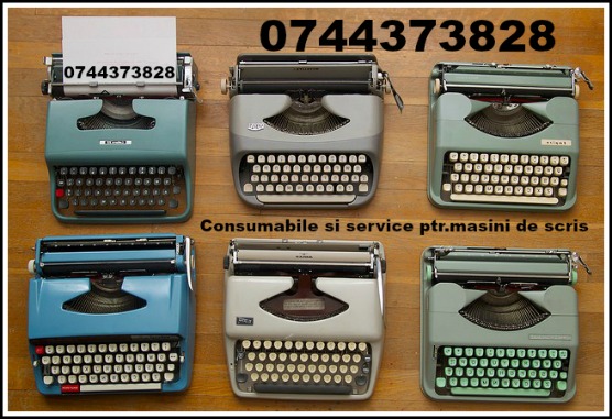 Service si consumabile masini de scris.