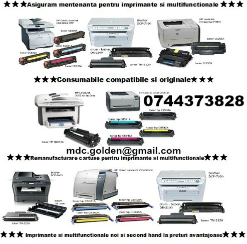 Cartuse imprimante Hp , Samsung , Lexmark , Canon , Epson , Brother, Xerox , etc.