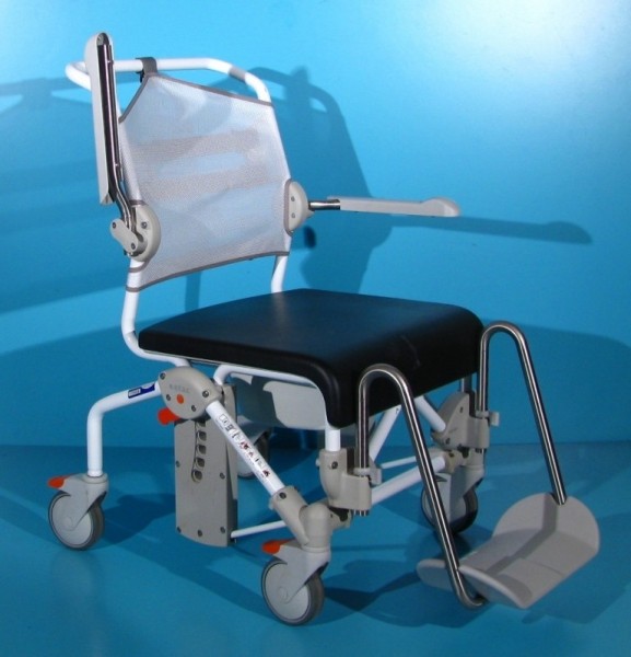 Scaun pentru WC si baie din aluminiu - Etac
