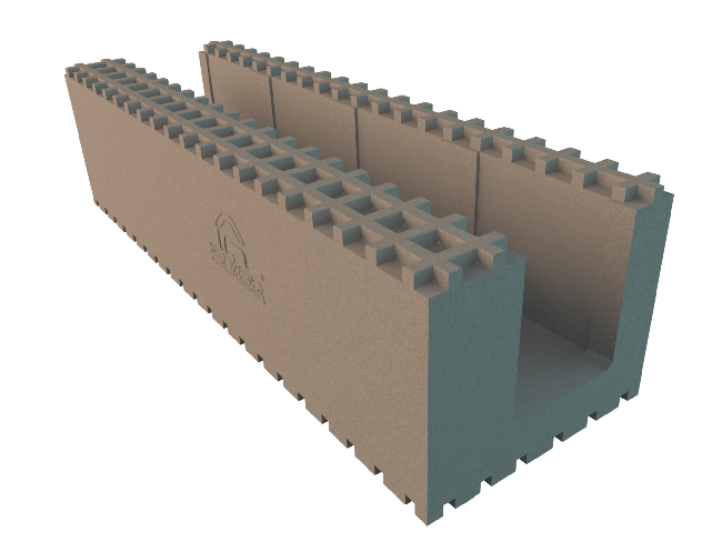 Cofraje termoizolante gen AMVIC