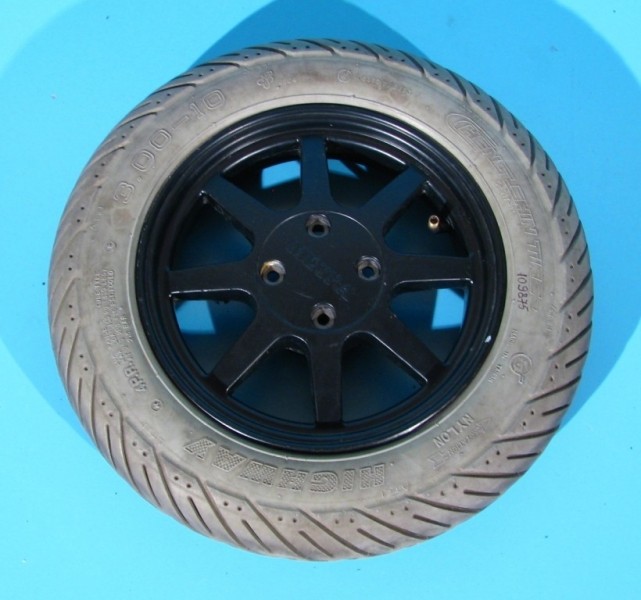 Roata originala cu cauciuc plin Meyra Optimus 1 3.00-10