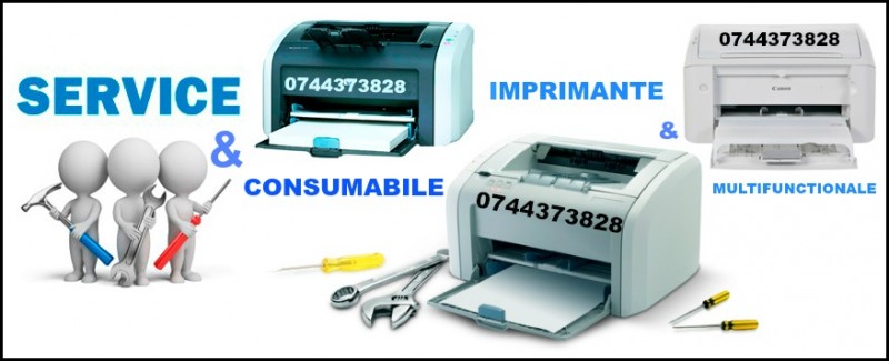 Service si consumabile ptr. imprimante 0744373828, multifunctionale.