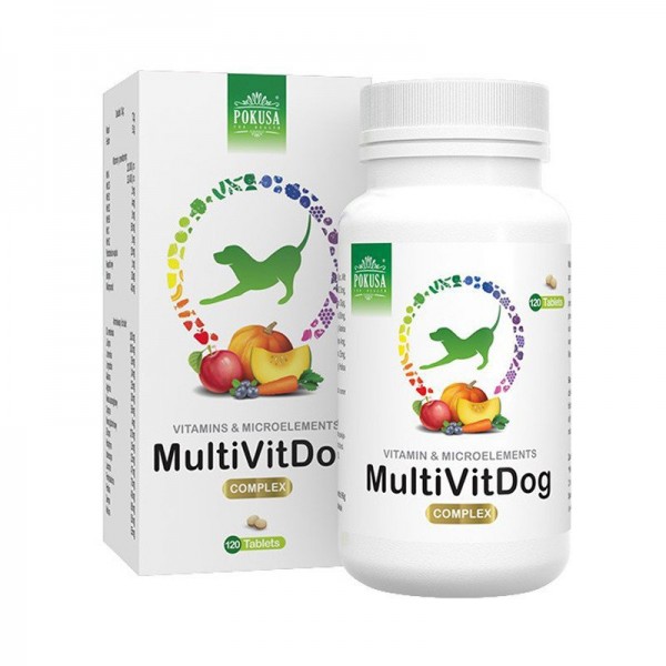 Complex multivitamine pentru caini Green Line MultiVit Dog 