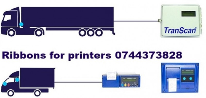 Banda tusata termoimprimanta Transcan 2ADR,TKDL, Datacold Carrier, Euroscan
