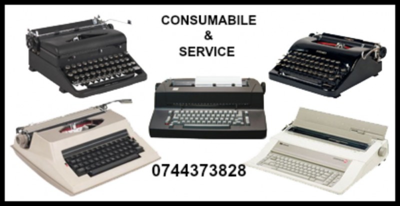 Service si consumabile masini de scris