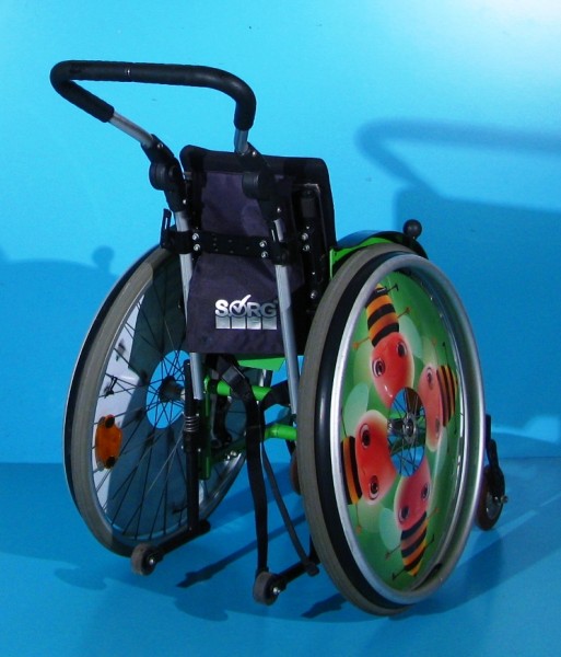 Scaun cu rotile activ din aluminiu Sorg