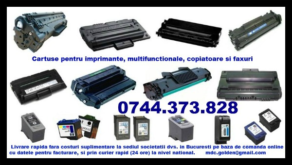 Cartus imprimante Panasonic, Nashuatec, Philips, Toshiba, Sharp, Dell,