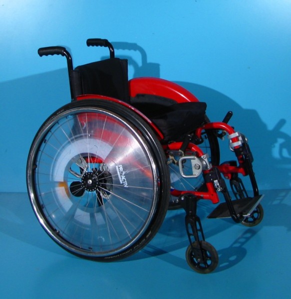 Scaun cu rotile activ din aluminiu 