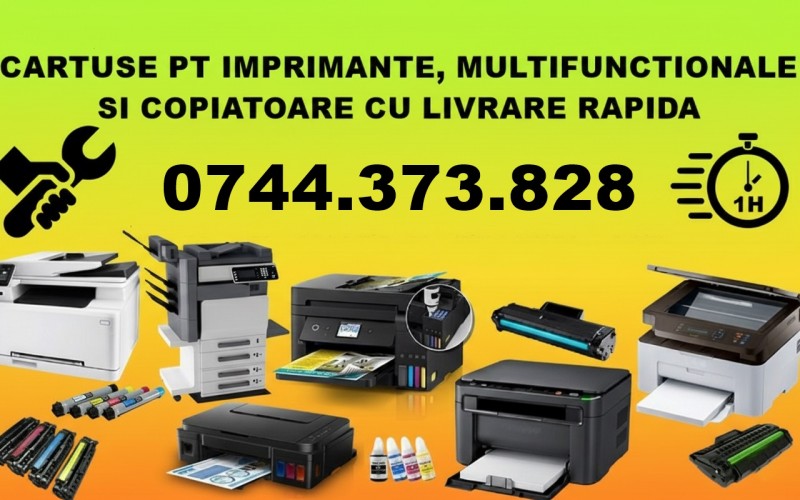 Rapid livram Cartuse imprimante Hp, Samsung, Xerox, Lexmark, Canon, Brother, Ricoh, Epson, Oki, Ibm, Kyocera, Panasonic, Nashuatec, Philips, Toshiba, Sharp Dell.