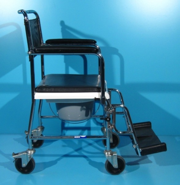 Scaun cu rotile si wc