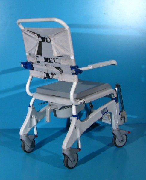 Scaun pentru WC si baie din aluminiu Aquatec Ocean