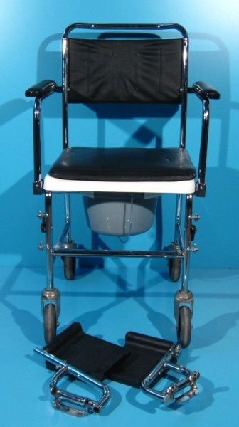 Scaun cu rotile si wc