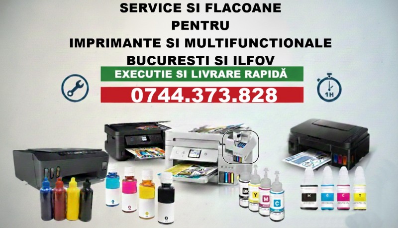 Reparatii imprimante cu rezervoare cerneala ink rapid in Bucuresti Ilfov !
