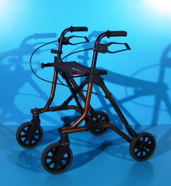 Cadru de mers cu roti din aluminiu-Dietz