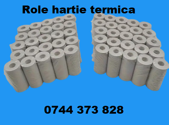Role hartie imprimante bonuri, pos-uri, retail, logistica,  medicale, in diverse tipodimensiuni.    