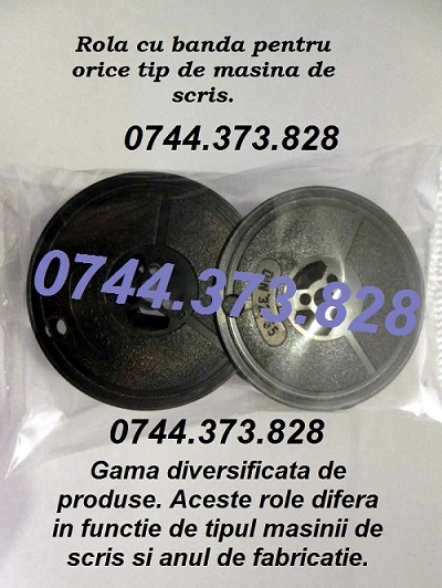 Banda 13 mm tus ptr.masina de scris, masini de calcul, calculatoare de birou.