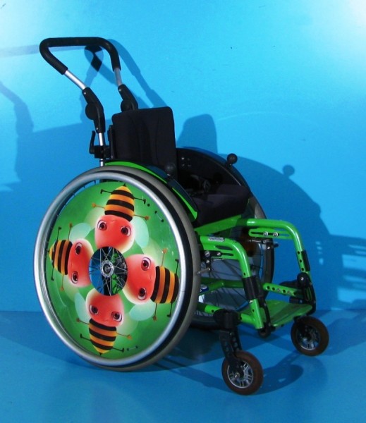 Scaun cu rotile activ din aluminiu Sorg