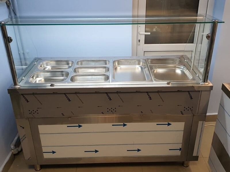 Horeca Bucuresti - LINII Autoservire Vitrine CALDE si Vitrine RECI