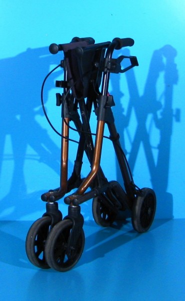 Cadru de mers cu roti din aluminiu-Dietz