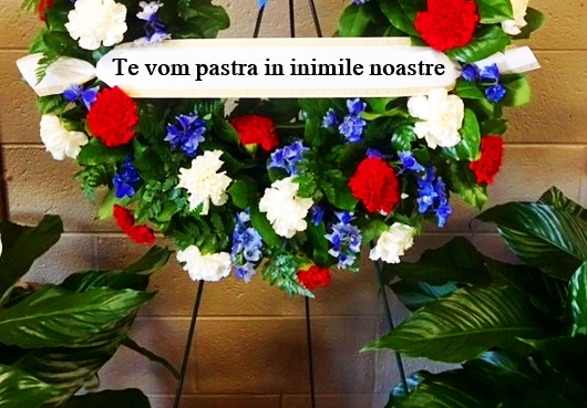 Imprimanta text panglica funerara     