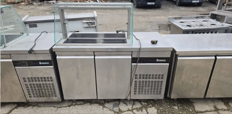 Echipamente profesionale pentru FAST - FOOD, SHAORMERII, RULOTE, RESTAURANTE_VITRINA RECE_MASA RECE_FRITEUSA_GRATAR_APARAT SHAORMA_HOTA INOX