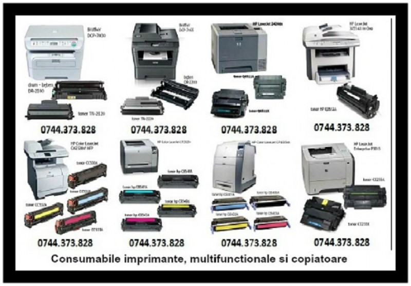 Cartuse imprimante, multifunctionale si copiatoare Hp Samsung Lexmark Xerox Brother, Canon Epson, Ricoh, Oki, Ibm, Kyocera-Mita etc