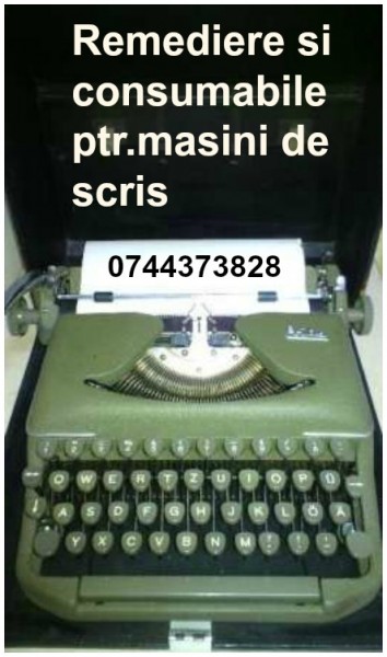 Revizie si Consumabile ptr.masini de scris.