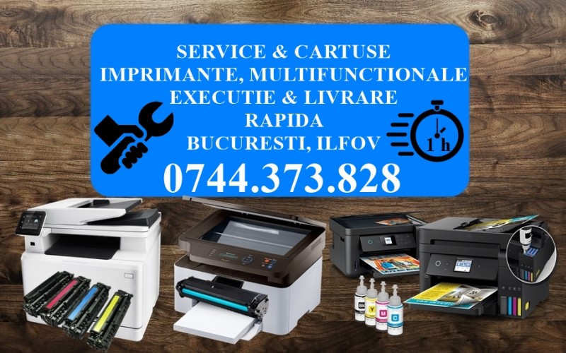 Service imprimante Xerox Bucuresti, Ilfov. Servicii de reparatii si consumabile