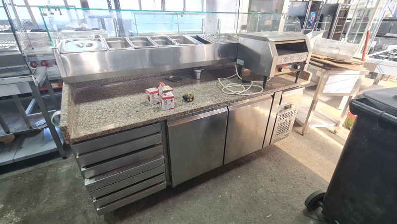 Banc pizza / Masa rece pentru pizza, SH in stare FF BUNA