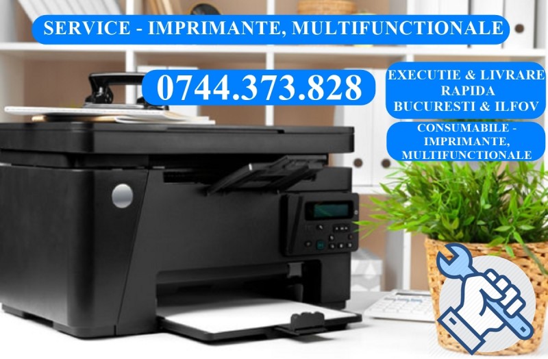 Reparatii imprimante si multifunctionale la sediul societatii dvs. in  Copaceni  !.! 