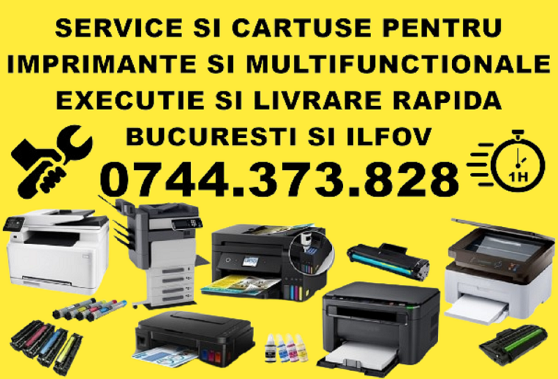 Service imprimante CISS cerneala Bucuresti si Ilfov! . 