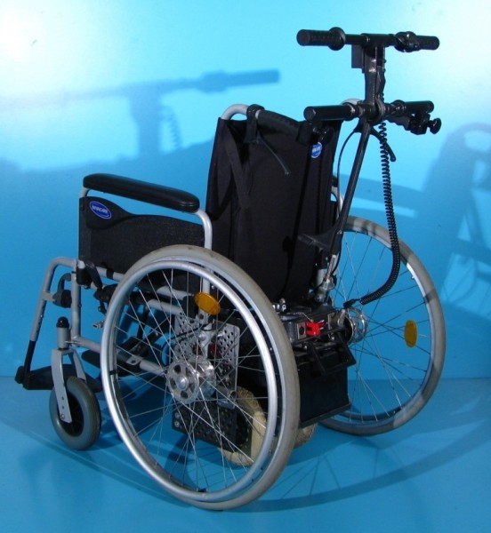 Carucior electric pliabil Heymer / Invacare - 6 km/h
