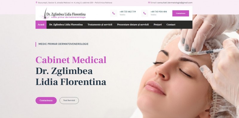 Tratamente Dermatologice Avansate la Cabinetul Dr. Zglimbea Lidia Florentina