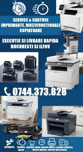 Reparatii  imprimante cerneala  Epson EcoTank ,Canon,Brother,Hp