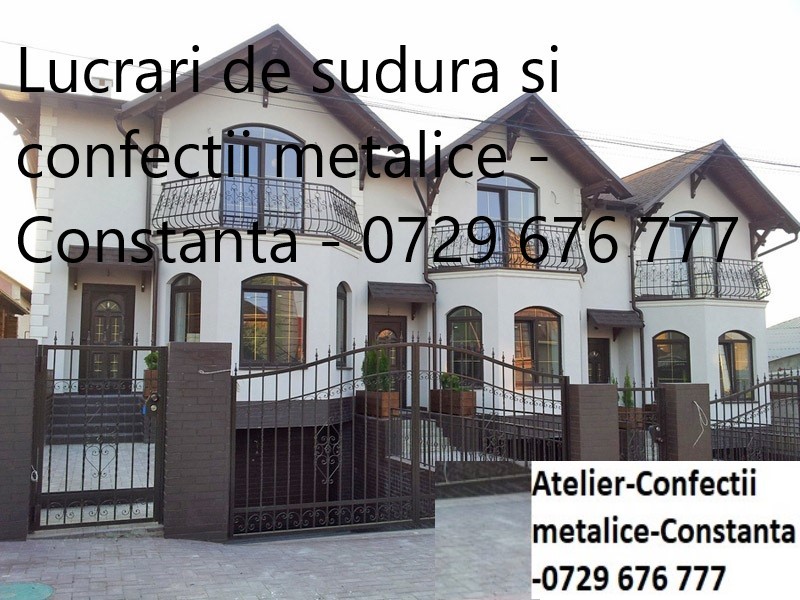 Atelier. Confecții metalice și lucrări de sudură