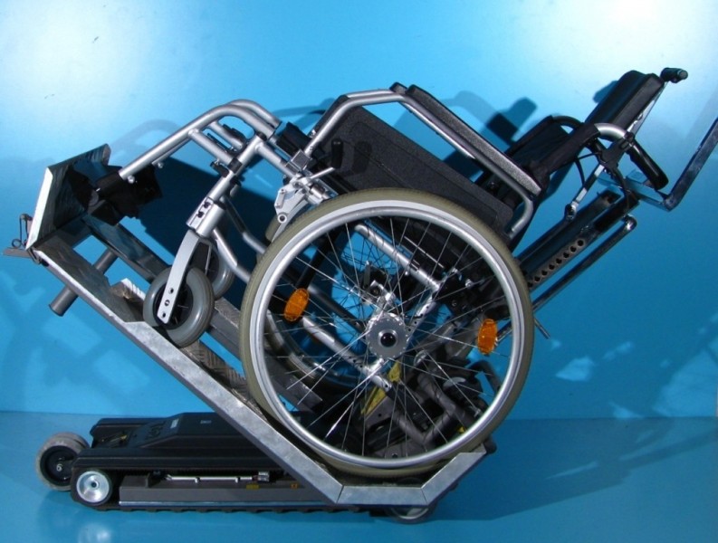 Elevator cu senile si rampa pentru scari TGR Jolly Ramp