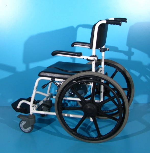 Scaun WC cu rotile din aluminiu Invacare