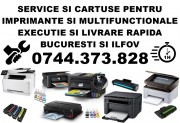 Reparatii imprimante si livrare cartuse in Bucuresti si Dascalu rapid!!.