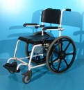 Scaun WC cu rotile din aluminiu Invacare
