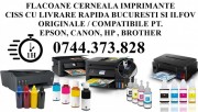 Flacoane cerneala Epson, Canon, Hp, Brother imprimante cu rezervoare ink!.