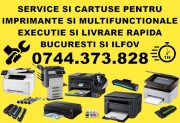 Reparatii imprimante si copiatoare cu livrare cartuse in Bucuresti si Ilfov rapid. !