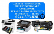 URGENT Cartuse imprimante, multifunctionale si copiatoare 0744373828 cumperi mai mult pentru plati mai mici.