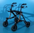 Cadru de mers cu roti din aluminiu