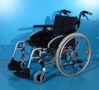 Scaun cu rotile din aluminiu  B+B   latime sezut 51 cm