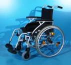 Scaun cu rotile din aluminiu  Drive - latime sezut 45 cm