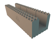 Cofraje termoizolante gen AMVIC