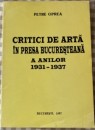 Critici de arta in presa bucuresteana, Petre Oprea, 1997